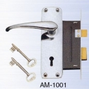 Cheap mortise lock with 2 keys