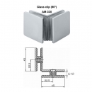 90 degrees glass connector