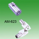 Round flush Plunger Lock with tubular key manufacturer 