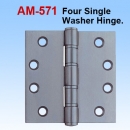S.S. Four single washer door hinge