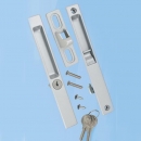 Sliding latch lock for aluminium window