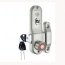 Surface mount aluminum door lock