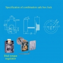 La especificacion de mecánica Cerradura de combinación de Caja de seguridad