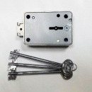 Safe box key lock