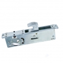 Sliding door hook lock body backset 1-1/8