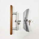 Patio door lock wooden handle manufacturer