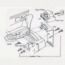 Car gear shift lock export