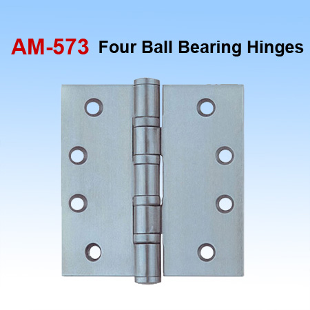 #304 Stainless Steel 4 ball bearing door hinge supplier