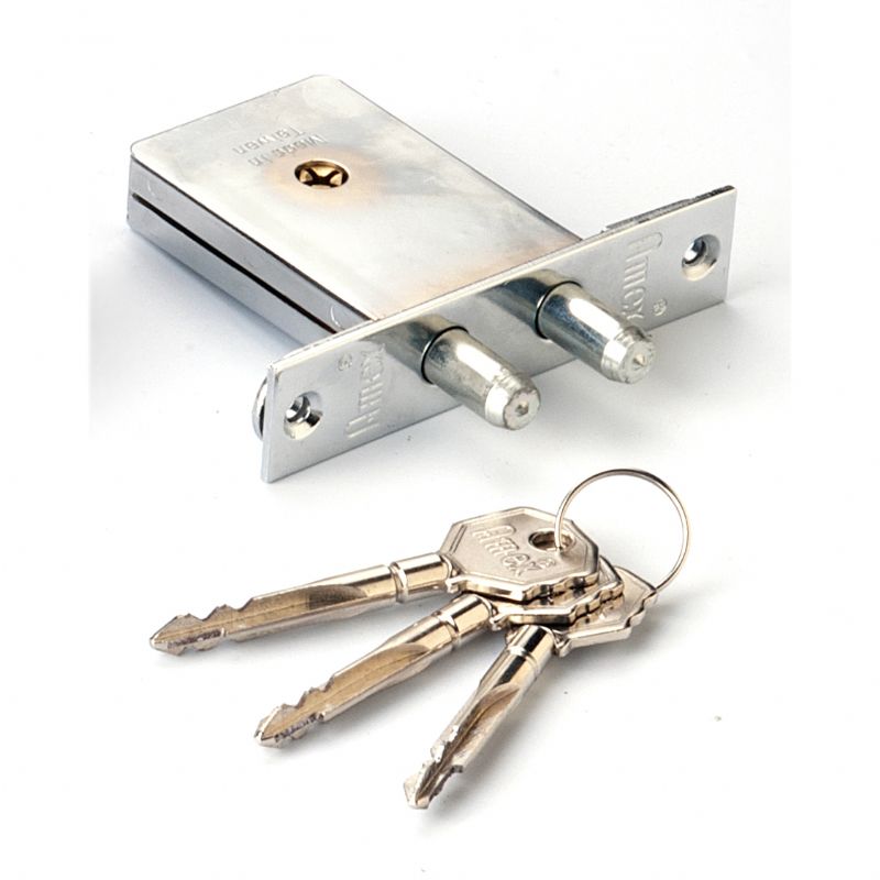 NEW~MFS 2-Deadbolt & 2-Entrance Locks ~Keyed Alike #14334 w/8 Keys 
