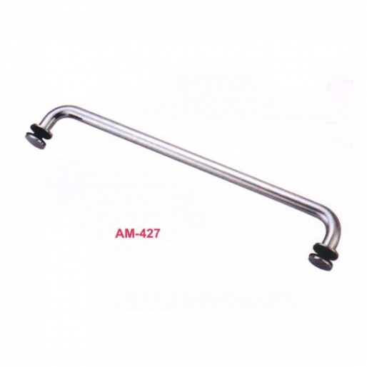 Manija de la puerta de cristal