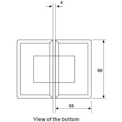 Glass to Glass Shower door hinge manufacturer