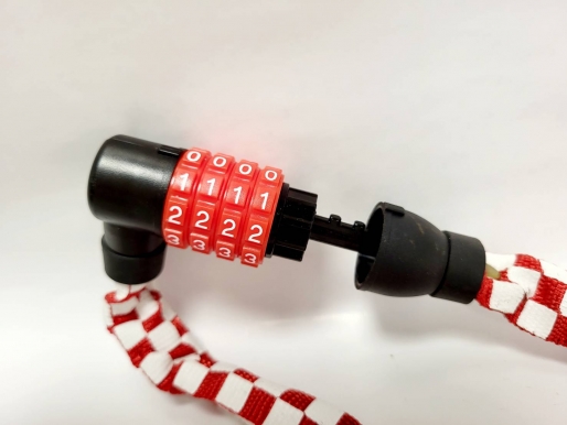 4 Digits Combination Bike Chain Lock-1