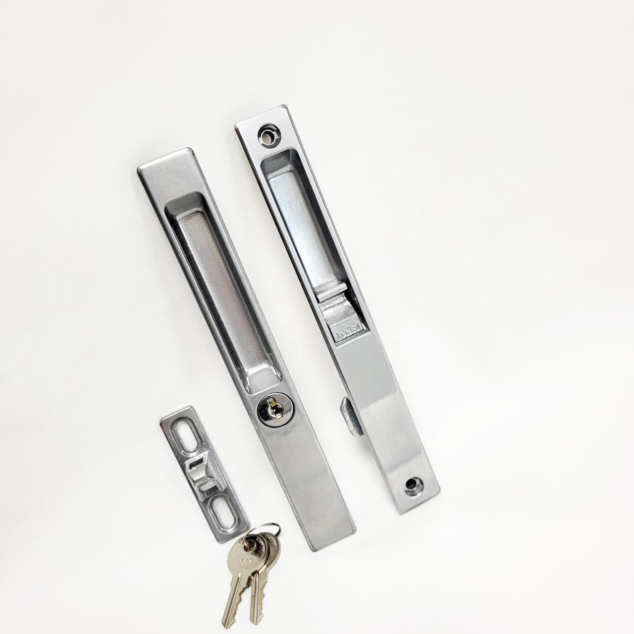 Flush Mount Key Handle set manufacturer for sliding glass door