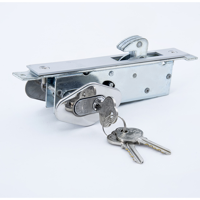 Aluminum sliding hook lock