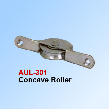 Concave roller
